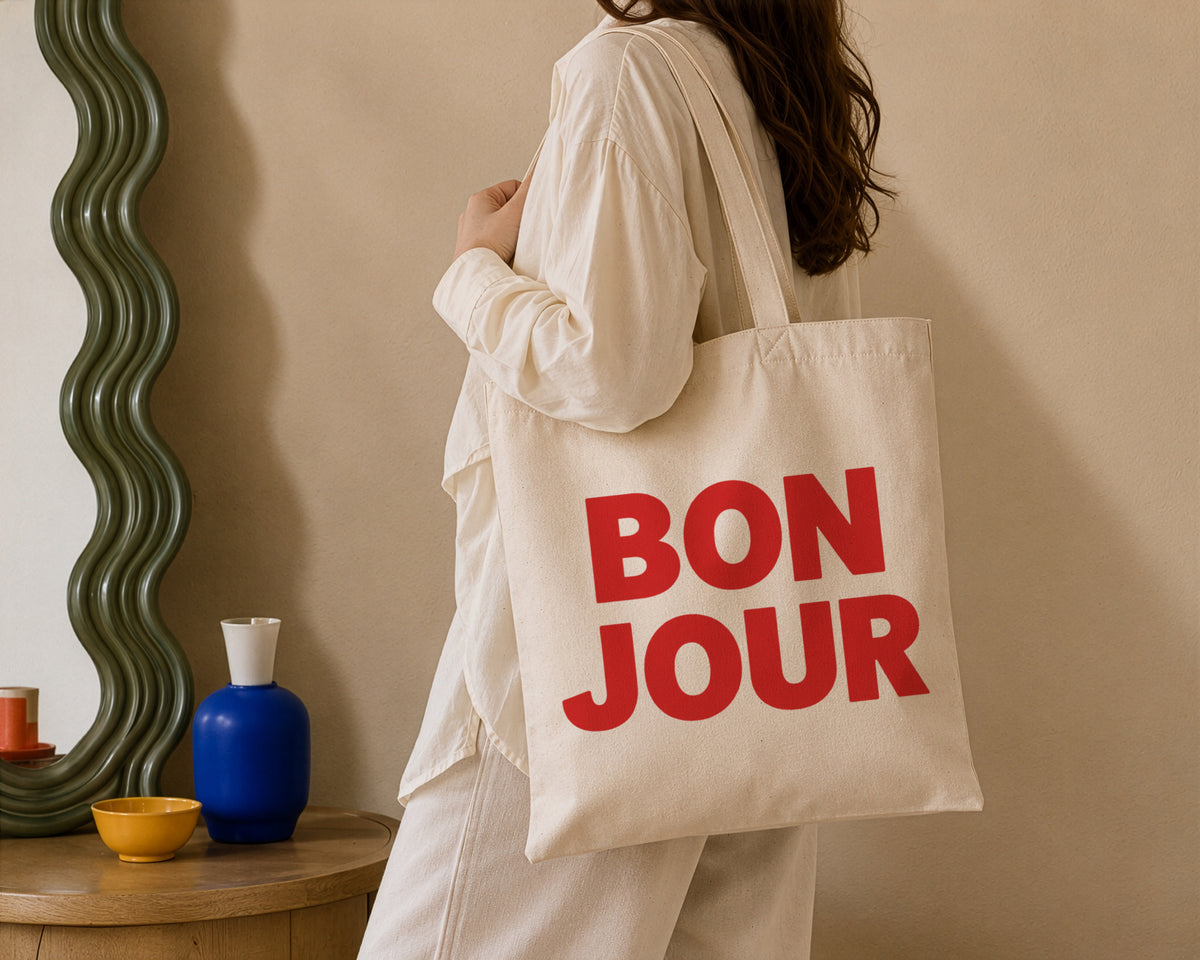 Bonjour Tote Bag