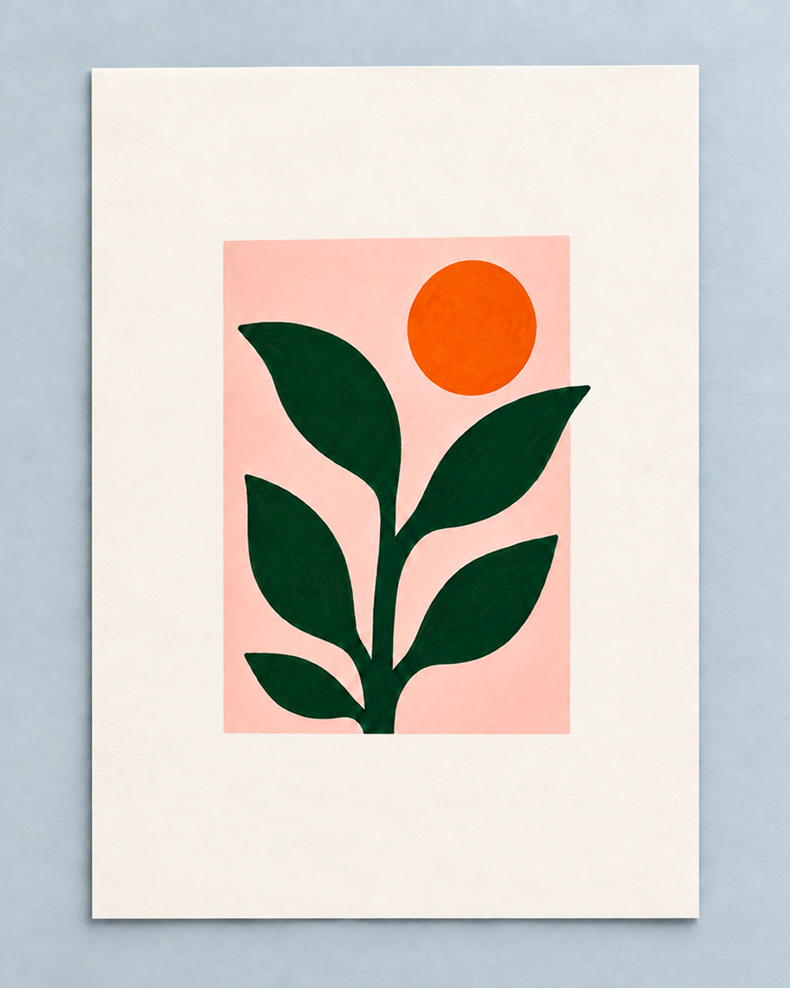 Botanical Sun Art Print