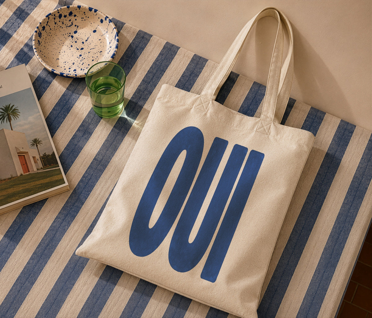 Oui Tote Bag