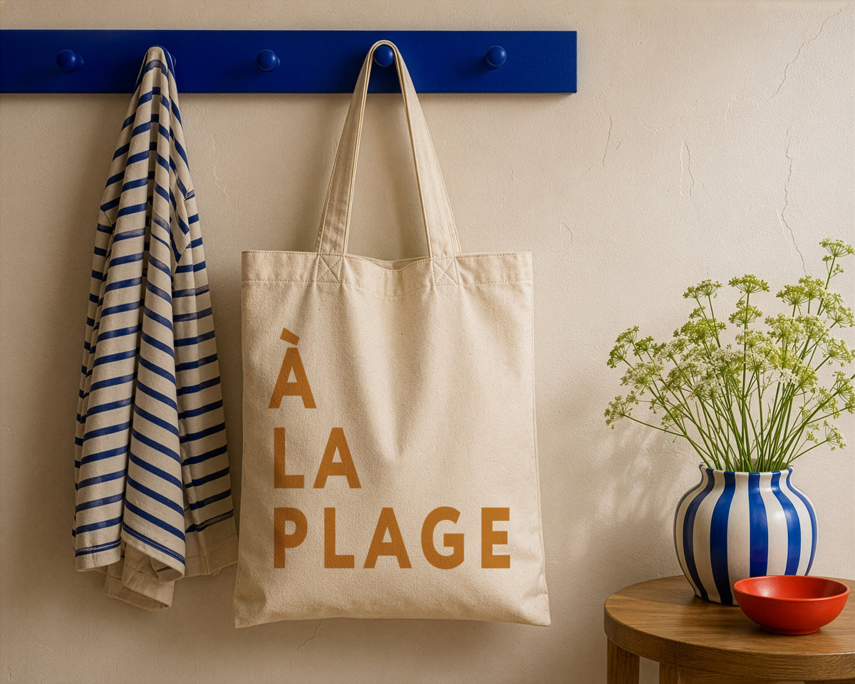 À la Plage Tote Bag