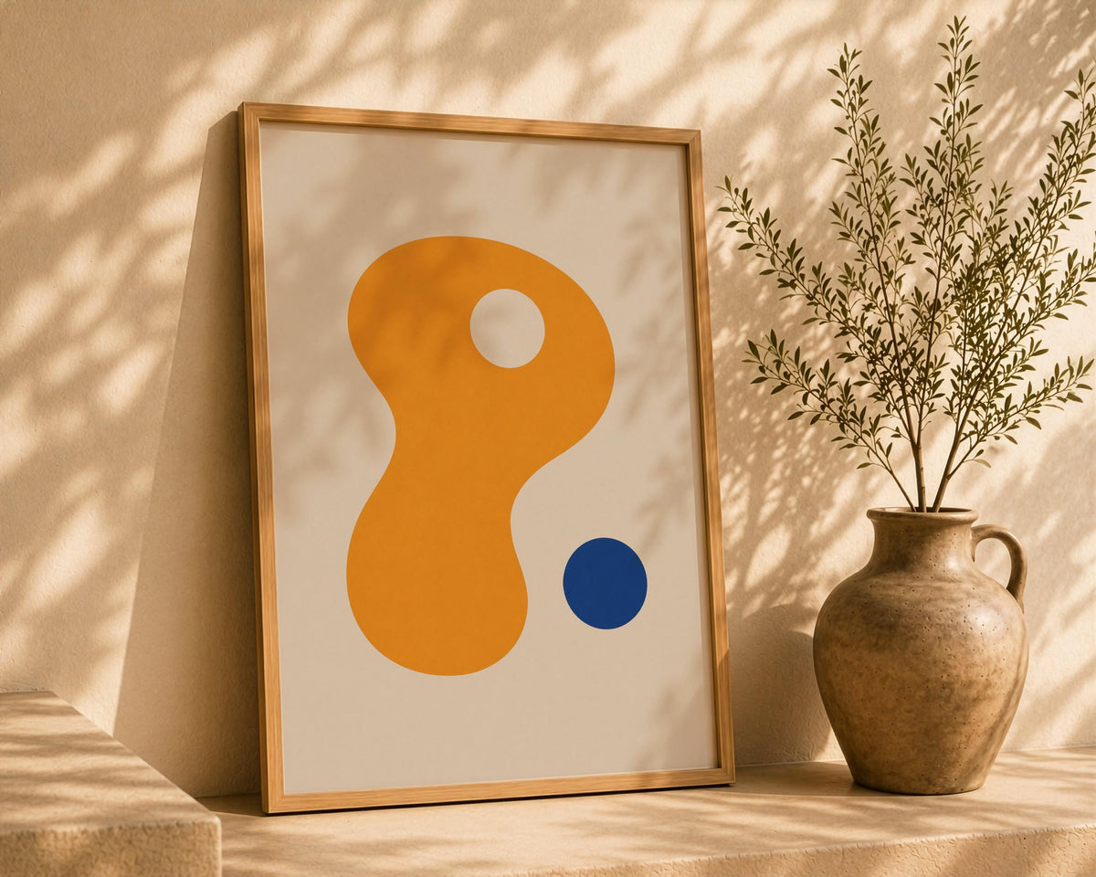 Tafoni Abstract Rock Print | Mediterranean Organic Modern Coastal Wall Art (Framed or Unframed)