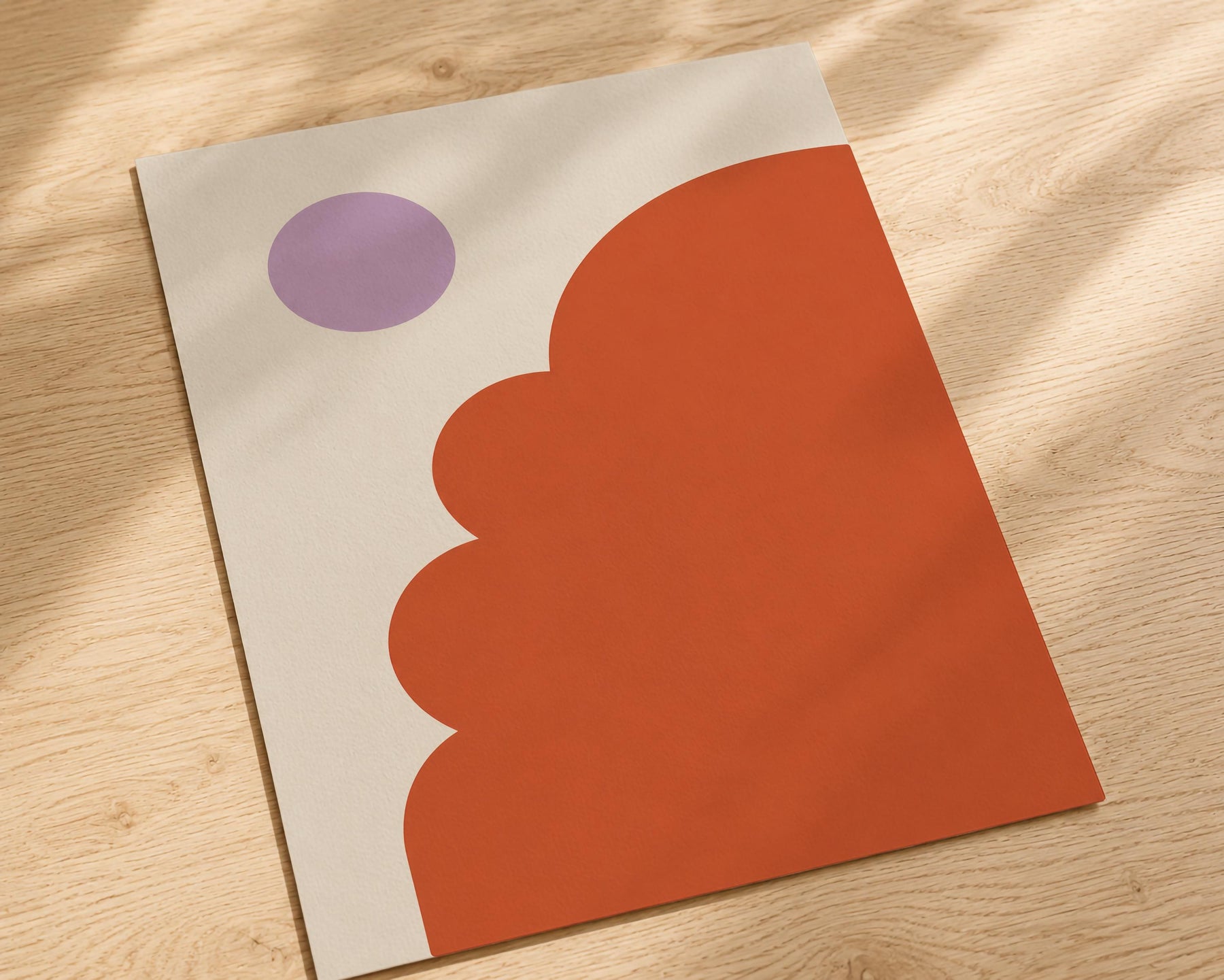 Domo Architectural Print | Terracotta Domes, Minimalist Mediterranean Wall Art | Framed or Unframed