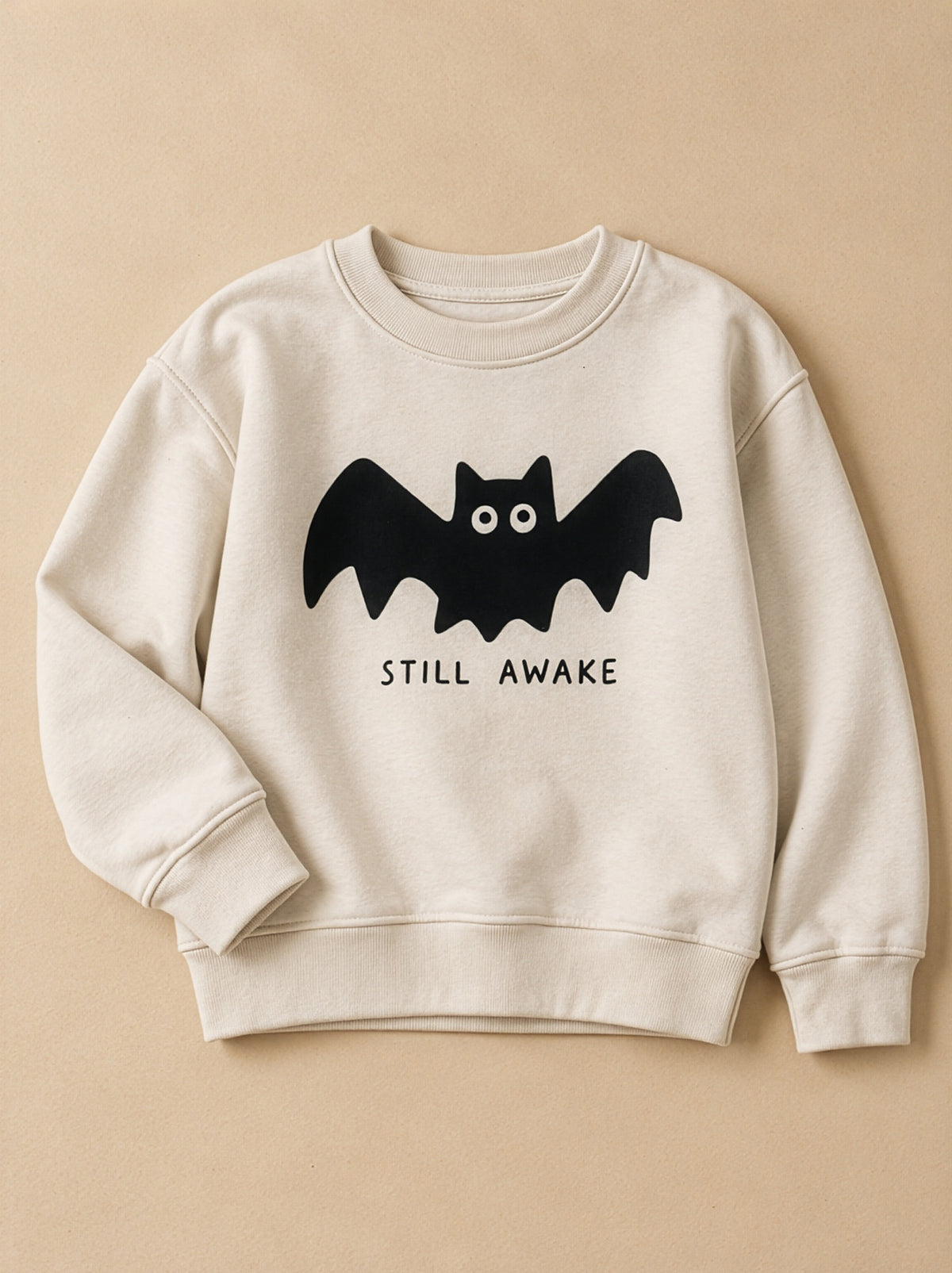 Still Awake Bat Kids Sweatshirt