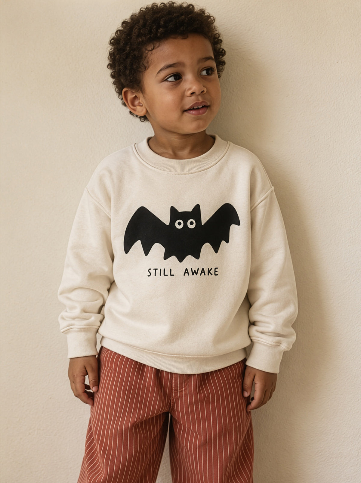 Still Awake Bat Kids Sweatshirt