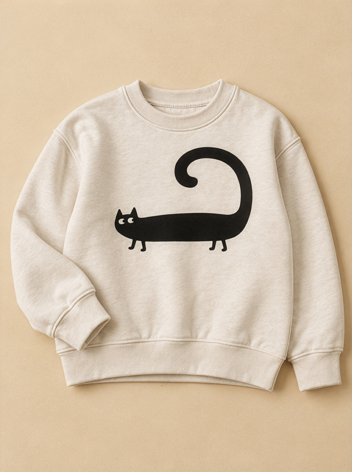 Black Cat Kids Sweatshirt