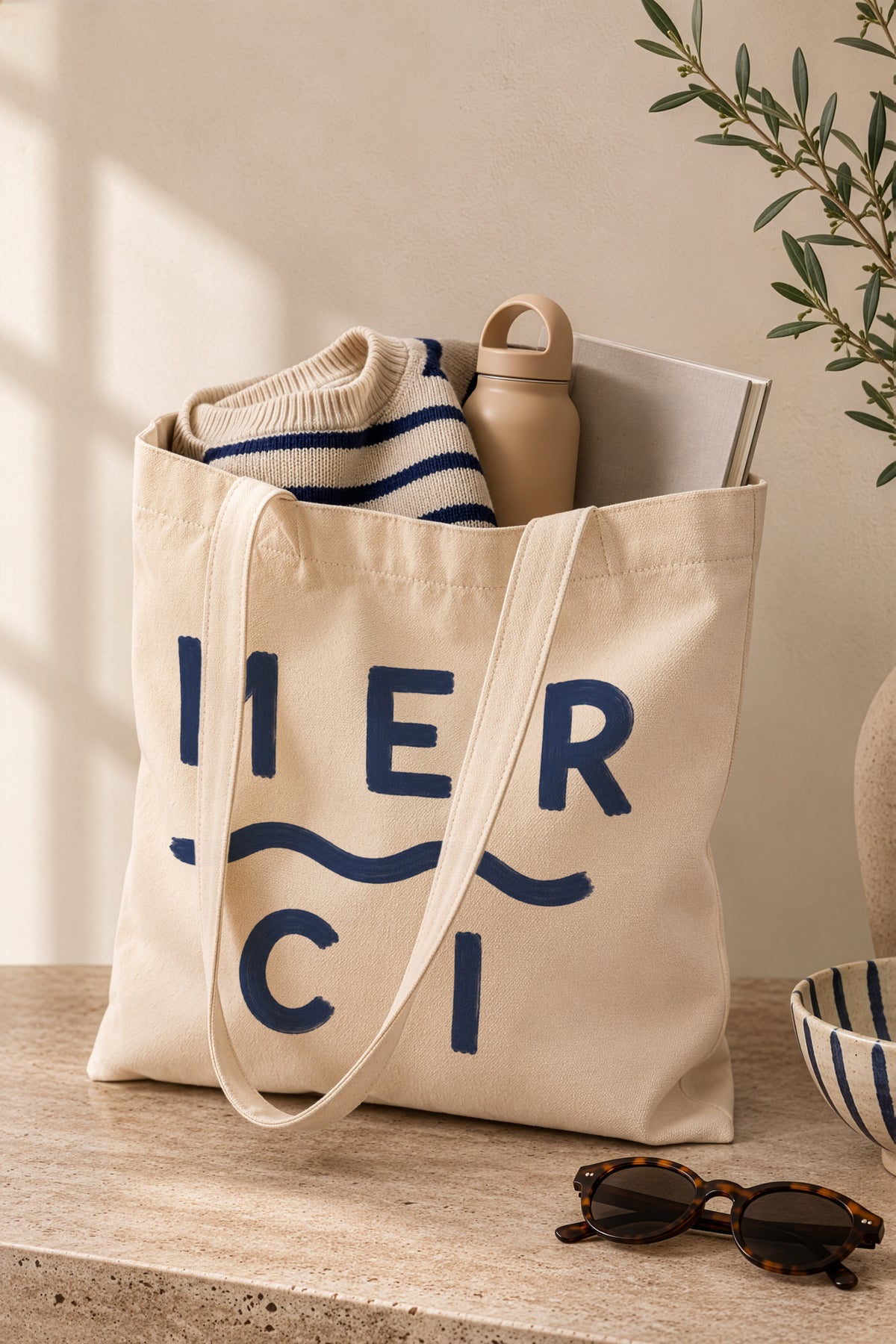 Merci Tote Bag