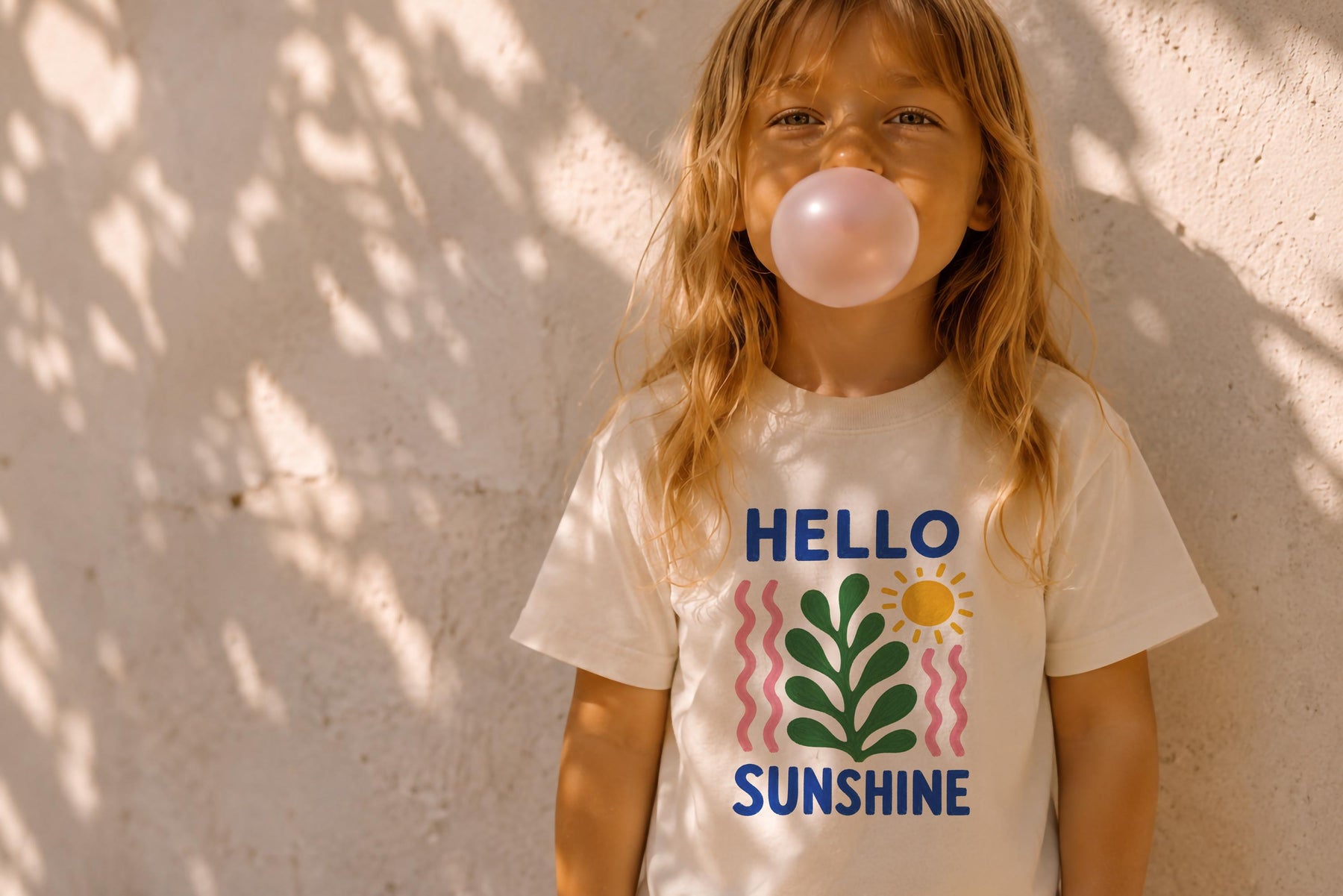 Organic Cotton Botanical T-Shirt | Kids Summer Graphic Tee