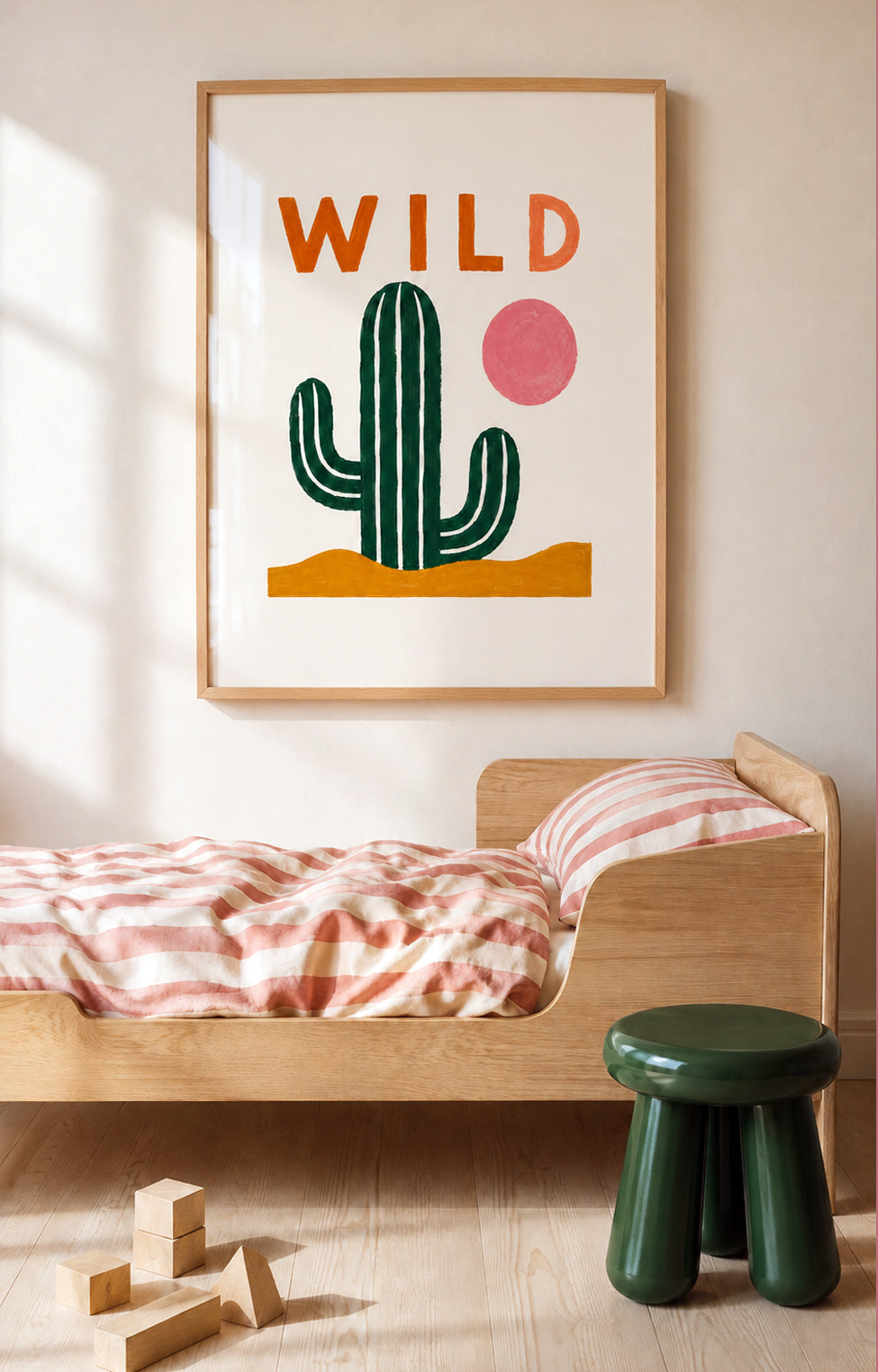 Wild Cactus Art Print